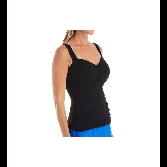 Profile by Gottex Women's Sweetheart Cup Sized Tankini Swimsuit Size 34 D - Picture 1 of 1
